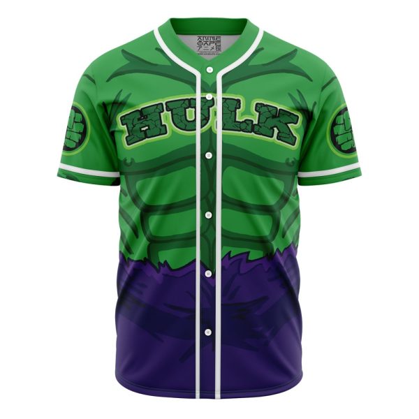 Hulk Marvel Baseball Jersey 3D Printed, For Men and Women Jezsport.com