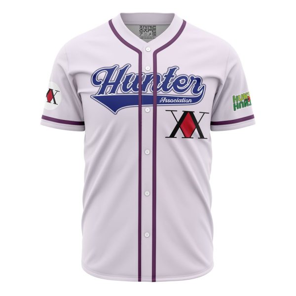 Hunter Association Killua Hunter X Hunter Baseball Jersey 3D Printed, For Men and Women, Size XL Jezsport.com