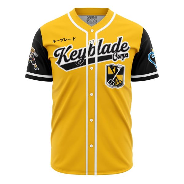 Keyblade Corps Sora Kingdom Hearts Baseball Jersey 3D Printed, For Men and Women, Size XL Jezsport.com