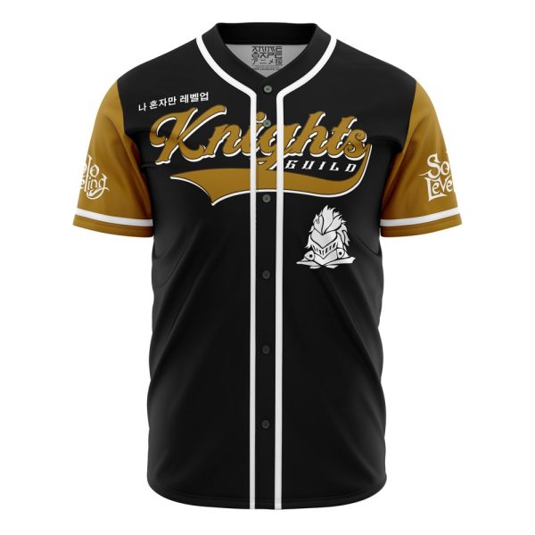 Knights Guild Solo Leveling Baseball Jersey 3D Printed, For Men and Women Jezsport.com