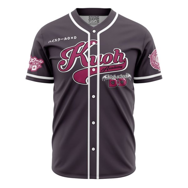 Kuoh Academy High School DxD Baseball Jersey 3D Printed, For Men and Women Jezsport.com