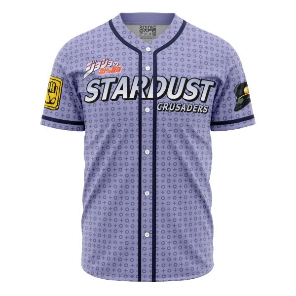 Lucid Stardust Crusaders Jojo’s Bizarre Adventure Baseball Jersey 3D Printed, For Men and Women Jezsport.com