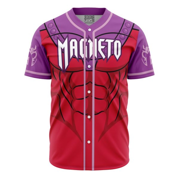 Magneto X-Men Marvel Baseball Jersey 3D Printed, For Men and Women Jezsport.com