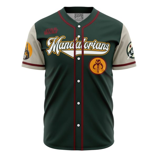 Mandalorians Boba Fett Star Wars Baseball Jersey 3D Printed, For Men and Women, Size XL Jezsport.com