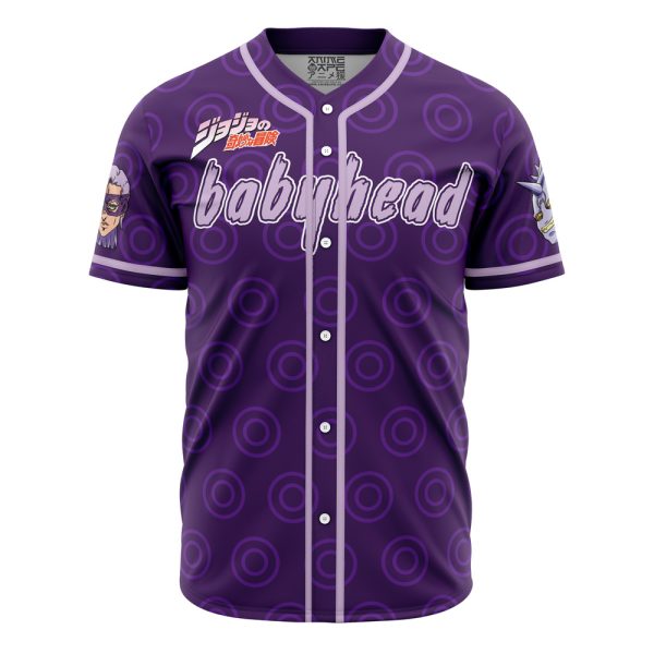 Melone Babyhead Jojo’s Bizarre Adventure Baseball Jersey 3D Printed, For Men and Women Jezsport.com