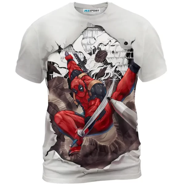 Deadpool Shirt, Marvel Shirt For Men And Women T-Shirt Jezsport.com