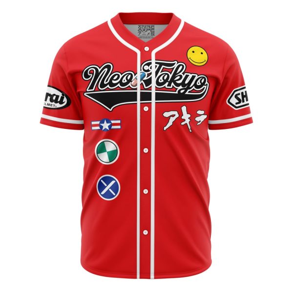 Neo Tokyo Akira Baseball Jersey 3D Printed, For Men and Women Jezsport.com