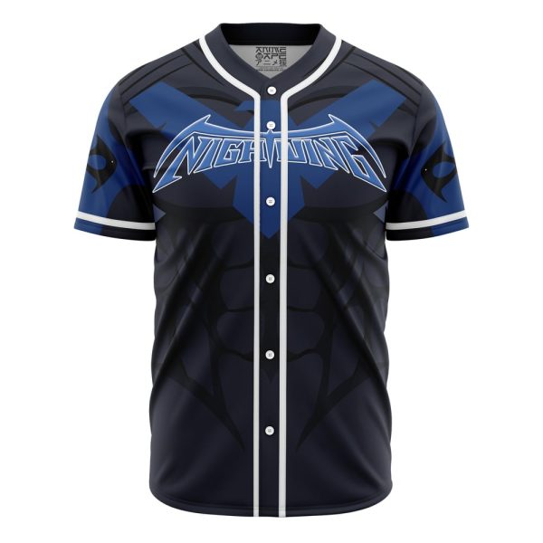 Nightwing DC Comics Baseball Jersey 3D Printed, For Men and Women Jezsport.com