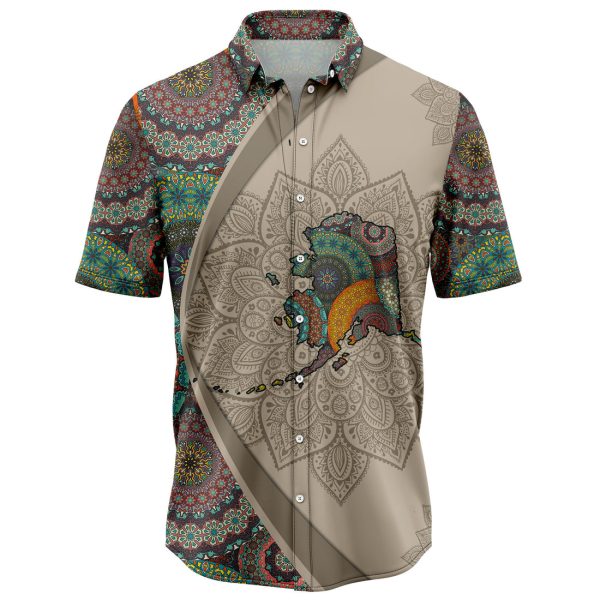 Alaska Mandala Hawaiian Shirt Summer Shirt For Men and Women Jezsport.com