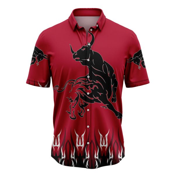 Amazing Bull Hawaiian Shirt Summer Shirt For Men and Women Jezsport.com