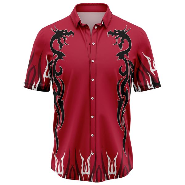 Dragon Fire Hawaiian Shirt Summer Shirt For Men and Women Jezsport.com