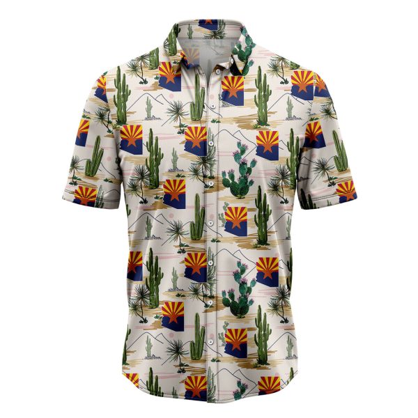 Arizona Cactus Hawaiian Shirt Summer Shirt For Men and Women Jezsport.com