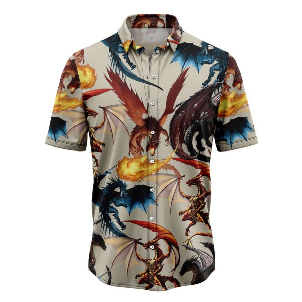 Awesome Dragon Hawaiian Shirt Summer Shirt For Men and Women Jezsport.com