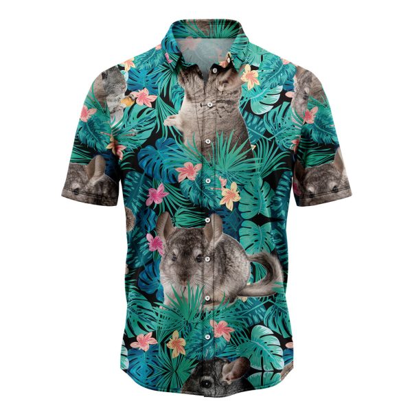 Chinchillas Tropical Hawaiian Shirt Summer Shirt For Men and Women Jezsport.com