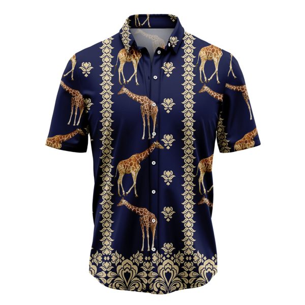 Giraffe Lover Hawaiian Shirt Summer Shirt For Men and Women Jezsport.com