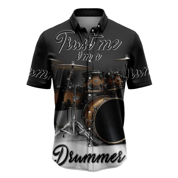 Drums Trust Me Hawaiian Shirt Summer Shirt For Men and Women Jezsport.com