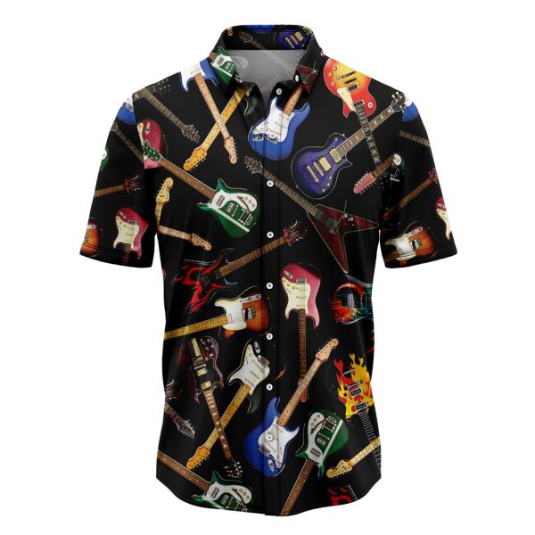 Amazing Electric Guitar Hawaiian Shirt Summer Shirt For Men and Women Jezsport.com