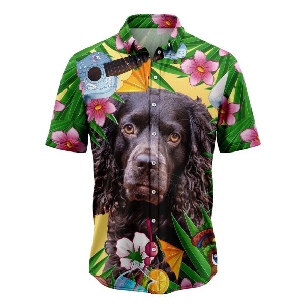 Boykin Spaniel Summer Party Hawaiian Shirt, Summer Shirt For Men and Women, Short Sleeve Jezsport.com