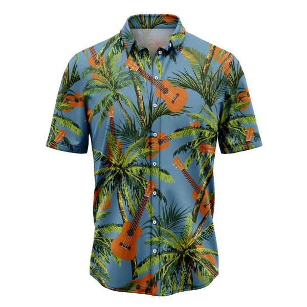 Ukulele Lovers Hawaiian Shirt Summer Shirt For Men and Women Jezsport.com