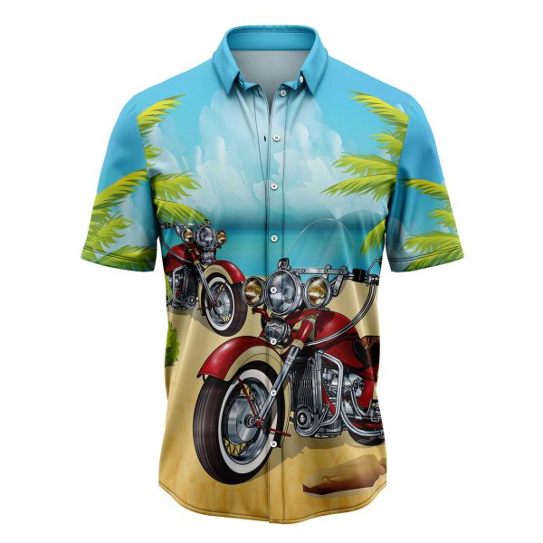 Motorcycle Lovers Hawaiian Shirt Summer Shirt For Men and Womenn Jezsport.com