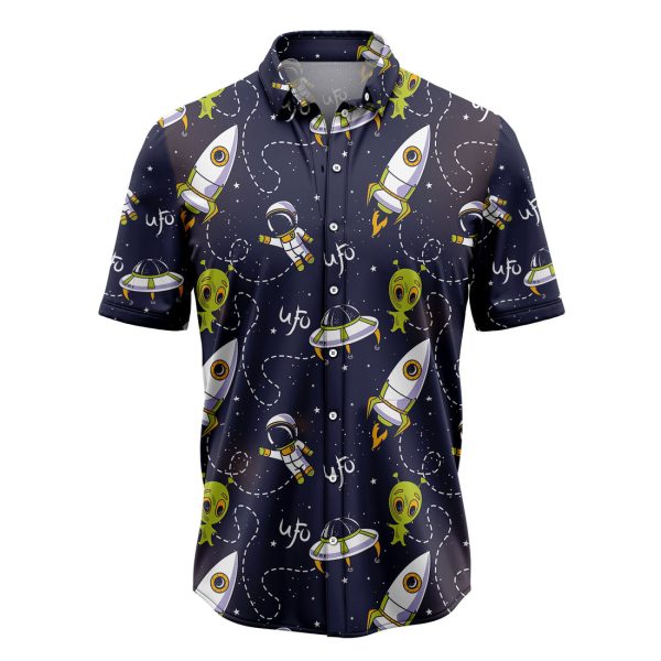 Amazing UFO Hawaiian Shirt, Summer Shirt For Men and Women, Short Sleeve Jezsport.com