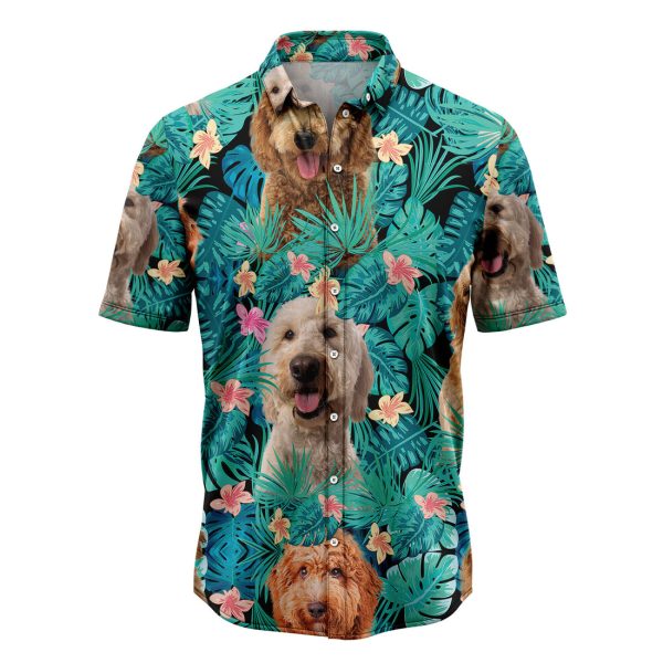 Goldendoodle Tropical Hawaiian Shirt Summer Shirt For Men and Women Jezsport.com