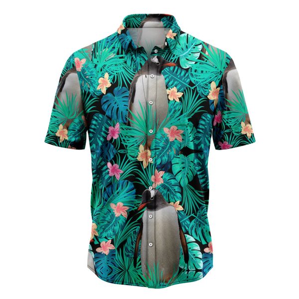 Penguin Tropical Hawaiian Shirt, Summer Shirt For Men and Women, Short Sleeve Jezsport.com