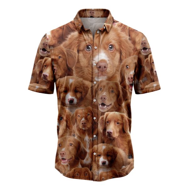 Nova Scotia Duck Tolling Retriever Awesome Hawaiian Shirt Summer Shirt For Men and Womenn Jezsport.com