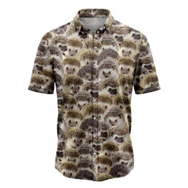 Hedgehog Awesome Hawaiian Shirt, Summer Shirt For Men and Women, Short Sleeve Jezsport.com