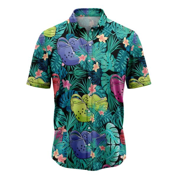 Crocs Shoes Tropical Hawaiian Shirt Summer Shirt For Men and Women Jezsport.com