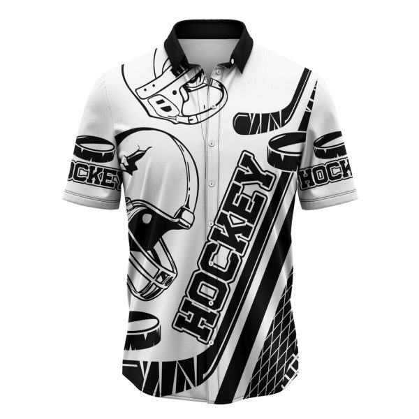 Hockey Love Hawaiian Shirt, Summer Shirt For Men and Women, Short Sleeve Jezsport.com