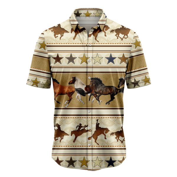 Horse Herd Hawaiian Shirt, Summer Shirt For Men and Women, Short Sleeve Jezsport.com