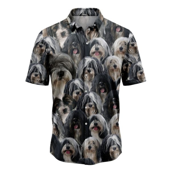 Tibetan Terrier Awesome Hawaiian Shirt, Summer Shirt For Men and Women, Short Sleeve Jezsport.com