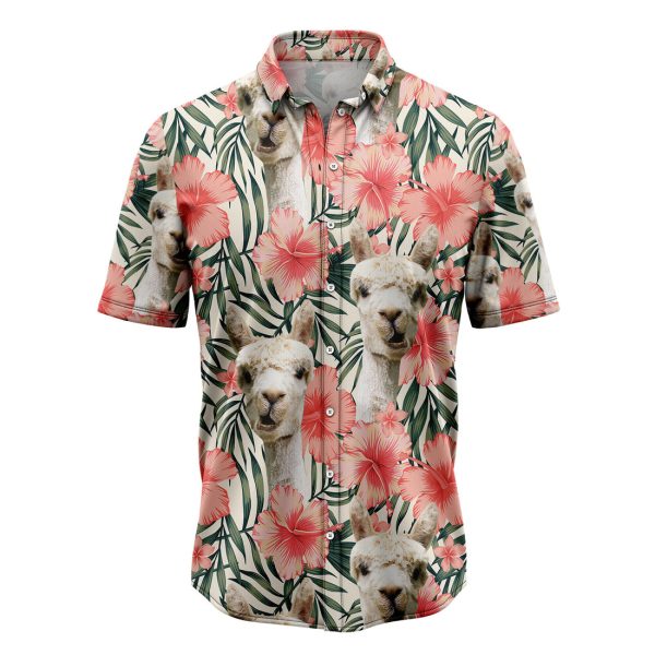 Amazing Llama Hawaiian Shirt, Summer Shirt For Men and Women, Short Sleeve Jezsport.com