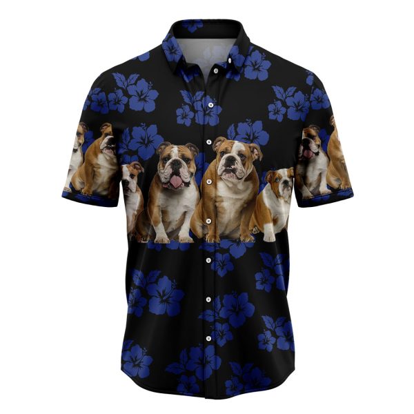 Awesome Bulldog Hawaiian Shirt Summer Shirt For Men and Women Jezsport.com