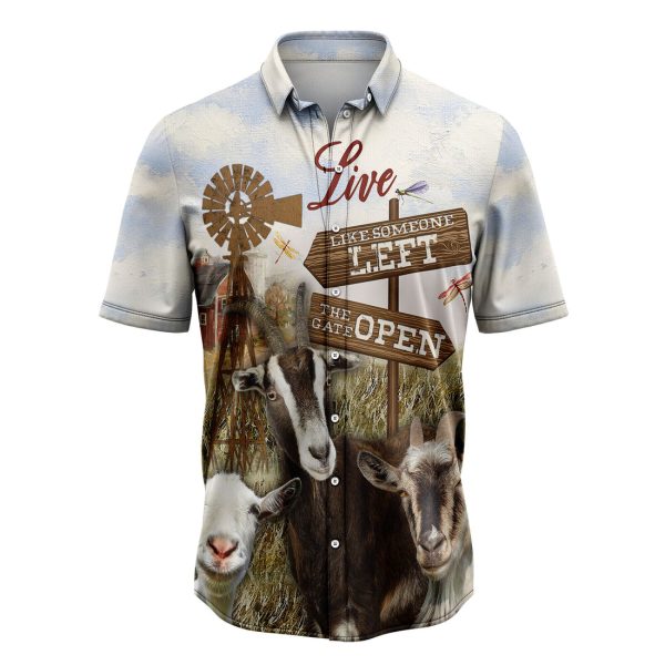 Goat Farm Hawaiian Shirt Summer Shirt For Men and Womenn Jezsport.com