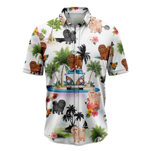 Chow Chow Vacation Hawaiian Shirt Summer Shirt For Men and Women Jezsport.com