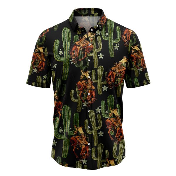 Cowboy Cactus Hawaiian Shirt Summer Shirt For Men and Women Jezsport.com