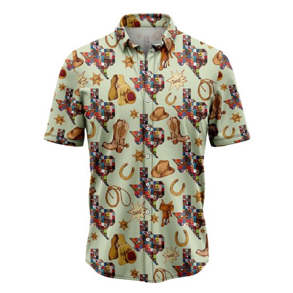 Texas Cowboy Hawaiian Shirt Summer Shirt For Men and Women Jezsport.com