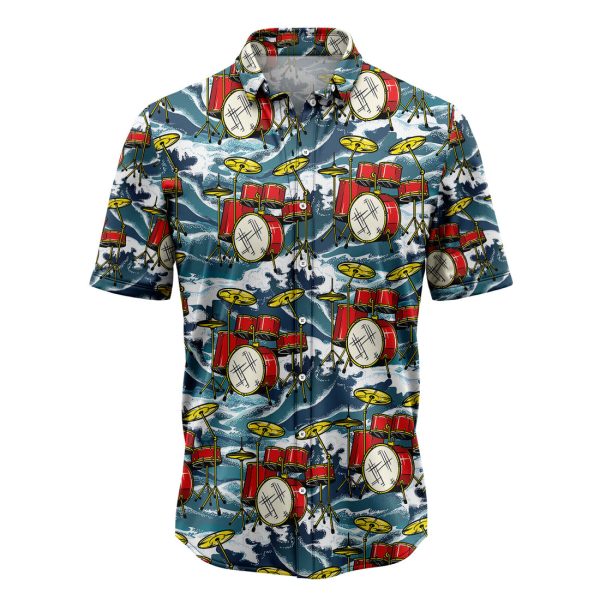 Drums For Summer Hawaiian Shirt Summer Shirt For Men and Women Jezsport.com