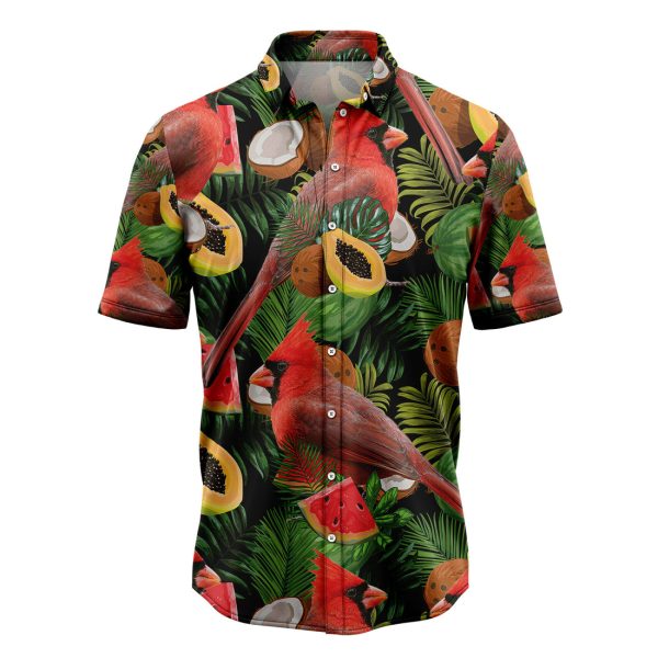 Cardinal Tropical Fruit Hawaiian Shirt Summer Shirt For Men and Women Jezsport.com