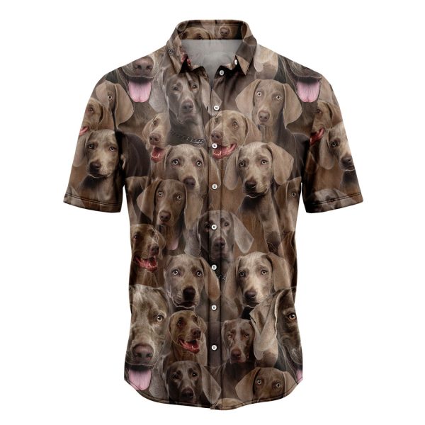 Weimaraner Awesome Hawaiian Shirt Summer Shirt For Men and Women Jezsport.com