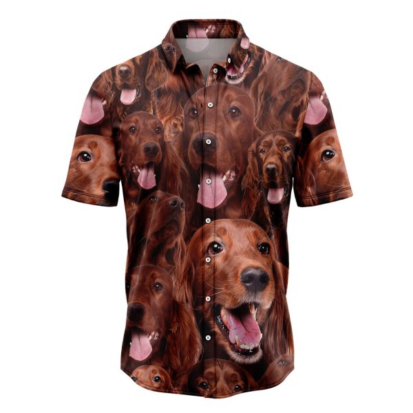 Irish Setter Awesome Hawaiian Shirt Summer Shirt For Men and Women Jezsport.com