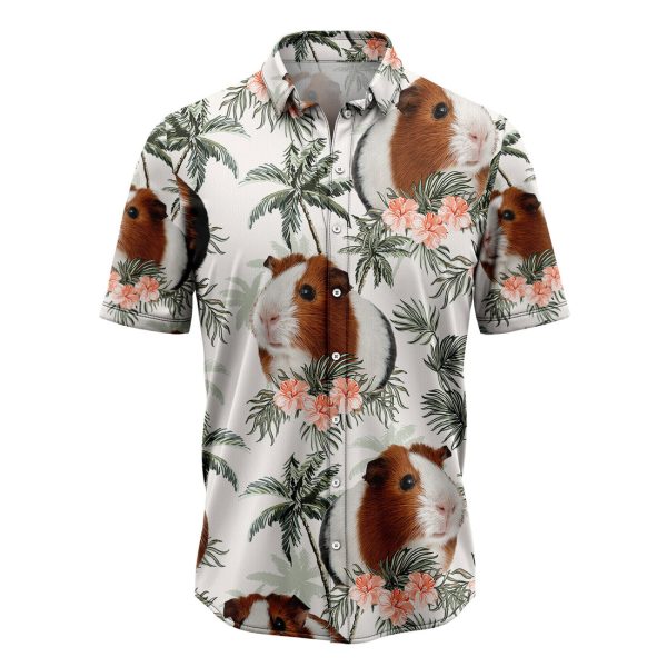 Guinea Pig Tropical Vintage Hawaiian Shirt Summer Shirt For Men and Women Jezsport.com