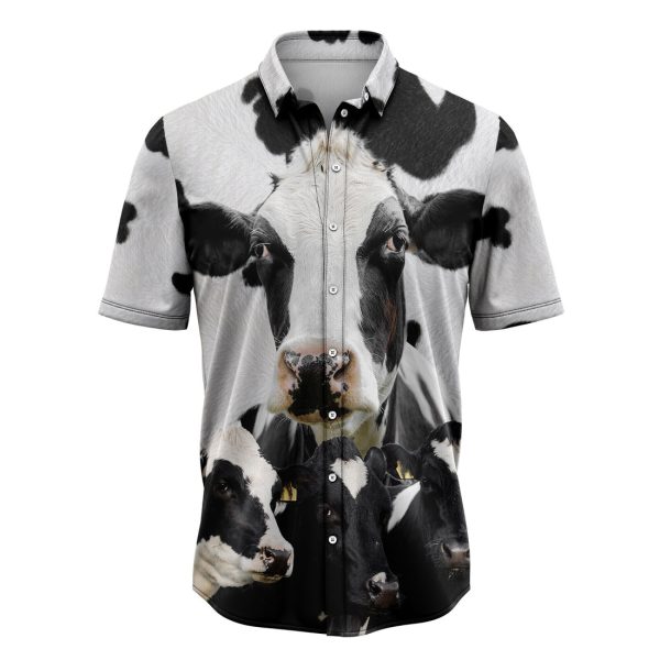 Cow Great Hawaiian Shirt, Summer Shirt For Men and Women, Short Sleeve Jezsport.com