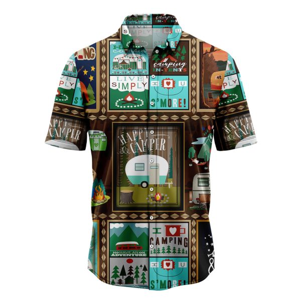 Camping Life Hawaiian Shirt Summer Shirt For Men and Women Jezsport.com