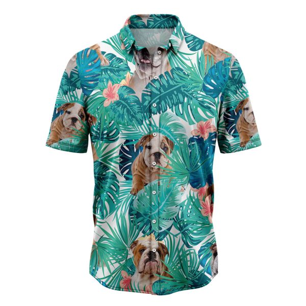 Bull Dog Hawaiian Shirt Summer Shirt For Men and Women Jezsport.com