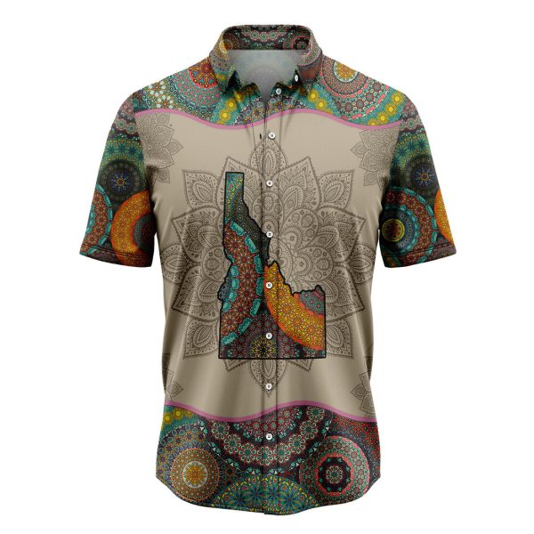 Awesome Idaho Mandala Hawaiian Shirt Summer Shirt For Men and Women Jezsport.com