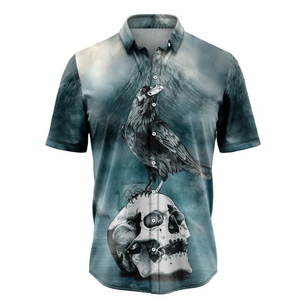 Raven Viking Hawaiian Shirt Summer Shirt For Men and Women Jezsport.com