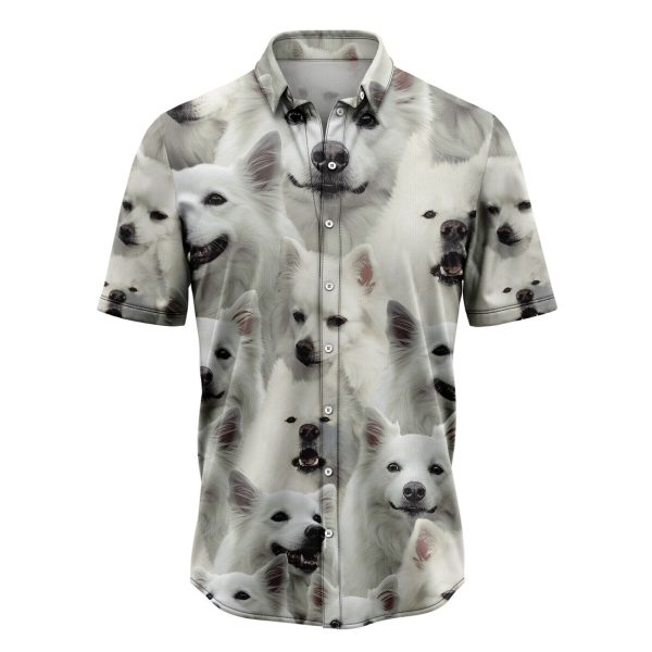 American Eskimo Dog Awesome Hawaiian Shirt Summer Shirt For Men and Women Jezsport.com